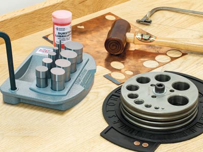 Set Di 10 Taglierine Su Base, Formarotonda Da 3 A 32 Mm, Durston - Immagine Standard - 6