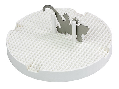 Confezione Da 20 Spille In Ceramica, Per Piastra A Nido D'ape Rotonda - Immagine Standard - 2