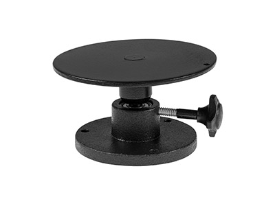 Supporto Rotante Per Saldatura Nero, Diametro 10 Cm