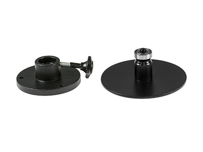 Supporto Rotante Per Saldatura Nero, Diametro 10 Cm - Immagine Standard - 2