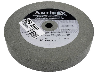 Mola Circolare In Gomma, Grana Media, Diametro 150 Mm, Artifex - Immagine Standard - 1