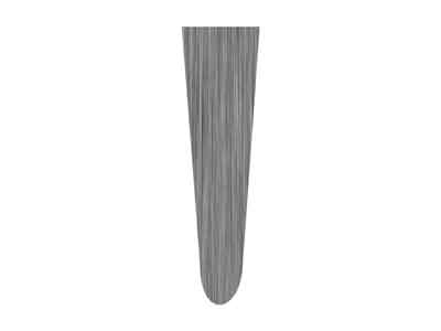 Echoppe Svizzero Bordo Arrotondato,qualit@ Ws, Rif. 402, N. 8 - 0,80 Mm, 80 Mm, Vallorbe - Immagine Standard - 2