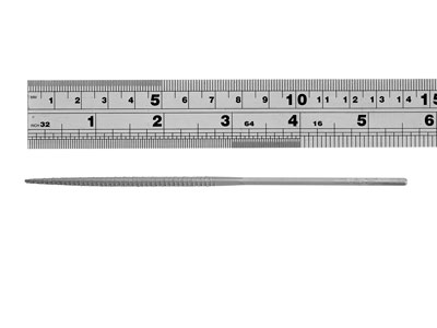 Set Di 6 Lime Raspa Per Cera, Granafine 140mm, Vallorbe - Immagine Standard - 4