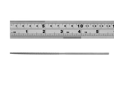 Set Di 6 Lime Per Cera, Grana Fine 140mm, Vallorbe - Immagine Standard - 5