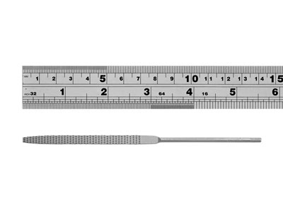 Set Di 6 Lime Per Cera, Grana Fine 140mm, Vallorbe - Immagine Standard - 6