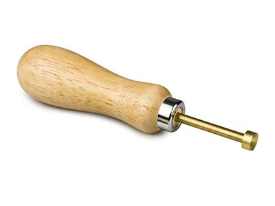 Spingitore Con 7 Teste Tonde Intercambiabili In Ottone - Immagine Standard - 2