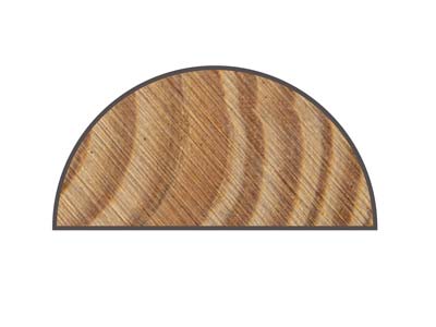 Cabron Semicircolare, Grana Fine 2000 - Immagine Standard - 3