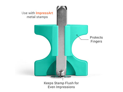 Morsa Di Fissaggio Semplice Per Punzoni Impressart Da 4 mm Più - Immagine Standard - 2