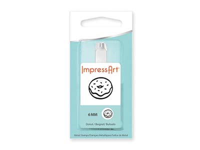 Impressart Doughnut Design Stamp 6mm - Immagine Standard - 2