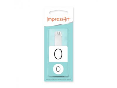 Impressart Typewriter '0' Number Stamp 10mm - Immagine Standard - 1