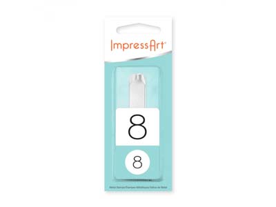 Impressart Typewriter 8 Number Stamp 10mm