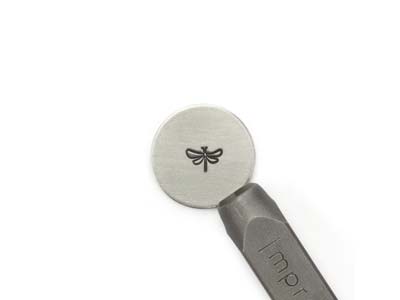 Impressart Signature Dragon Fly Design Stamp 6mm - Immagine Standard - 1