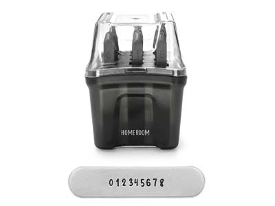 Punzoni Per Firme Impressart, Numeri Homeroom, 3 MM - Immagine Standard - 2