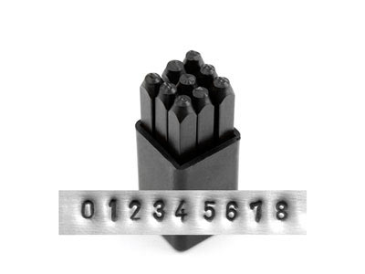 Punzoni Impressart, Numeri Eco 3mm