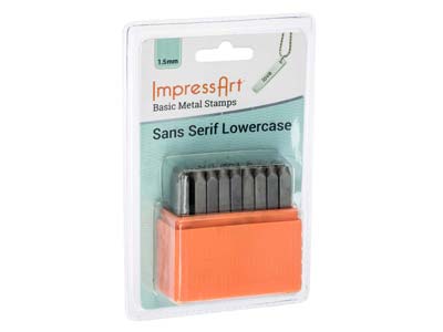 Punzoni Impressart, Lettere Minuscole Eco, 2,5 MM - Immagine Standard - 3
