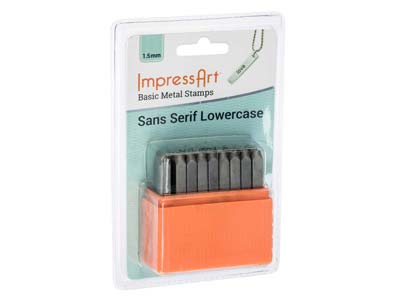 Set Di Punzoni Per Lettere Minuscole Basic Impressart, 1,5 MM - Immagine Standard - 3