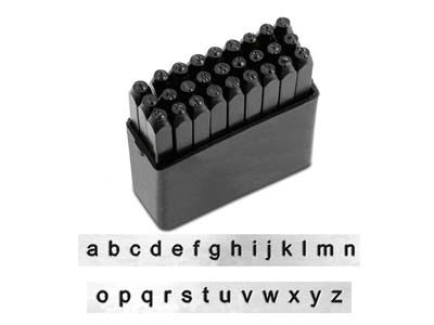 Set Di Punzoni Per Lettere Minuscole Di Base Impressart, 3 mm - Immagine Standard - 1