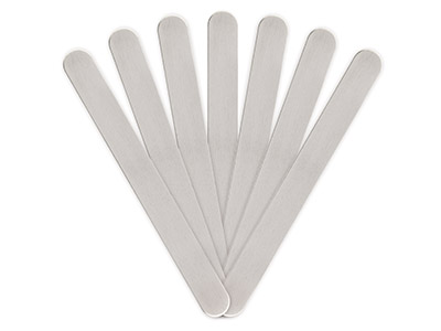 Pezzo Grezzo In Alluminio, Per Bracciale 16x 150 Mm, Impressart, Confezione Da 7 - Immagine Standard - 2