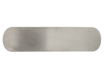 Pezzo Grezzo In Alluminio, Per Bracciale 38x 150 Mm, Impressart, Confezione Da 4