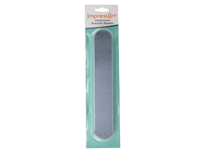 Semilavorato In Alluminio, Per Bracciale 25,40 X 150 Mm, Impressart, Confezione Da 5 - Immagine Standard - 3