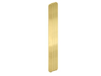 Ottone Grezzo, Per Bracciale 10 X 150 Mm, Impressart, Confezione Da 4 - Immagine Standard - 2