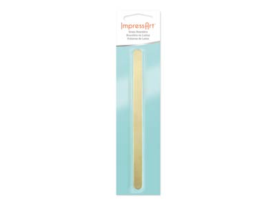 Ottone Grezzo, Per Bracciale 10 X 150 Mm, Impressart, Confezione Da 4 - Immagine Standard - 3