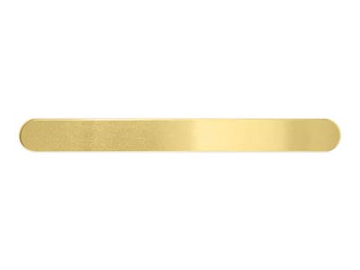 Impressart Brass Cuff Bangle 150x16mm Sb Pk 3