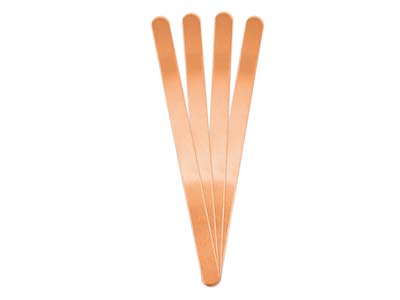 Semilavorato In Rame, Per Bracciale10 X 150 Mm, Impressart, Confezion E Da 4 - Immagine Standard - 2
