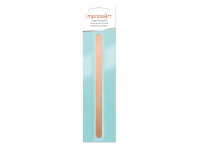Semilavorato In Rame, Per Bracciale10 X 150 Mm, Impressart, Confezion E Da 4 - Immagine Standard - 3