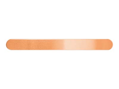 Semilavorato In Rame, Per Bracciale16 X 150 Mm, Impressart, Pacchetto Da 3