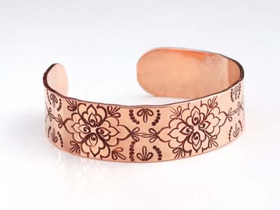 Impressart Copper Cuff Bangle 150x16mm Sb Pk 3 - Immagine Standard - 4