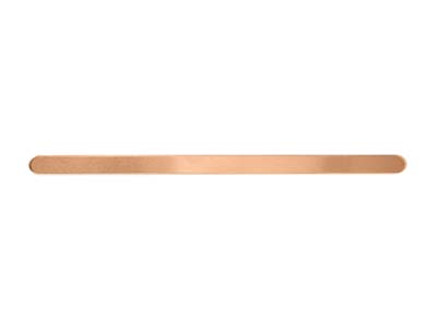 Semilavorato In Rame, Per Bracciale6 X 150 Mm, Impressart, Pacchetto Da 5