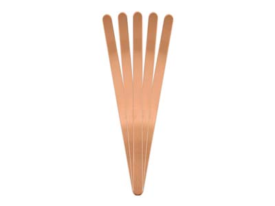 Semilavorato In Rame, Per Bracciale6 X 150 Mm, Impressart, Pacchetto Da 5 - Immagine Standard - 2