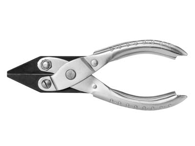 Pinza Piatta Parallele Lisce, 125 MM