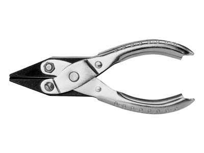Pinza Parallela Liscia, Becco Piatto E Semi-tondo, 125 MM