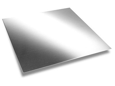 Piastra Oro Bianco 9k Ricotto, 1,00mm - Immagine Standard - 1
