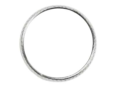 St Sil Hammered Ring 3mm Size K - Immagine Standard - 2