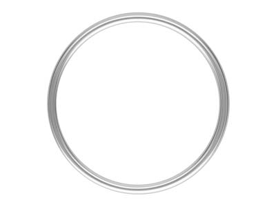 Anello Liscio 1 Mm, Argento 925, Dito 49