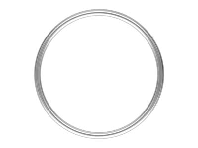 Anello Liscio 1 Mm, Argento 925, Dito 52