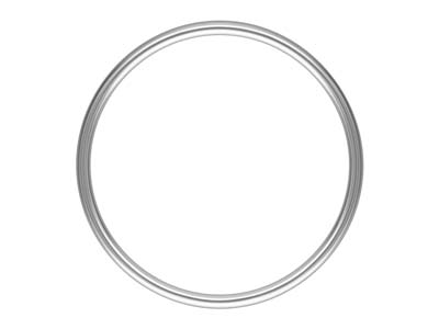 St Sil Plain Ring 1mm Size N1/2 - Immagine Standard - 1