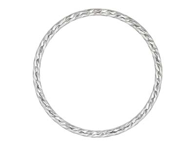 Anello Scintillante 1 Mm, Argento 925, Dito 49