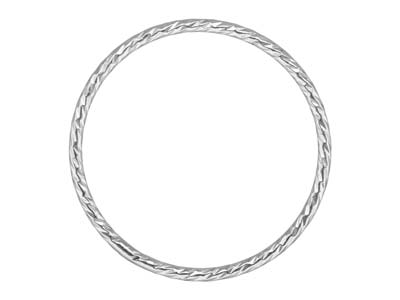 Anello Scintillante 1 Mm, Argento 925, Dito 54