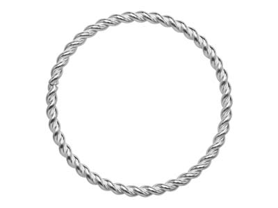 St Sil Twisted Ring 0.9mm Size J1/2 - Immagine Standard - 1