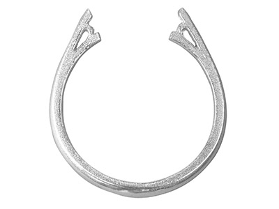 Corpo Dellanello Per Castone Con 3pietre, Argento 925 Non Lucidato, Dito 5253