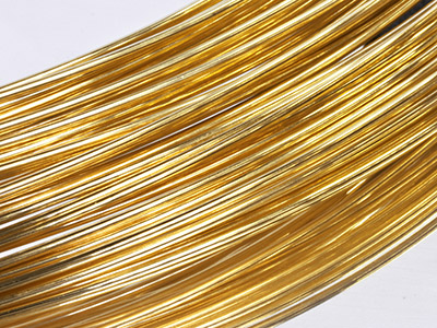 Filo A Sezione Tonda Df, 0,3 Mm, Oro Giallo Da 9 Kt, 100% Oro Riciclato - Immagine Standard - 1