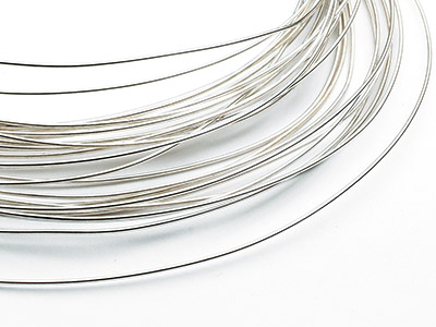 Filo Tondo In Oro Bianco 9k, Ricottura, 2,00 MM - Immagine Standard - 1