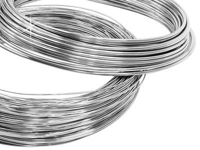 Filo Tondo Argento 925 Temprato, 0,50 Mm, Corona Da 30 Gr - Immagine Standard - 1
