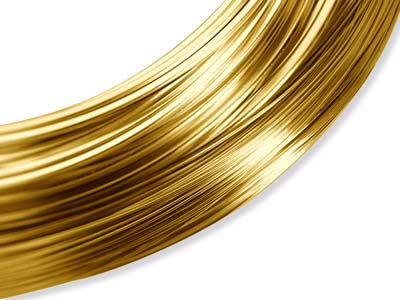 Filo A Sezione Tonda, 1,3 Mm, Semiduro, Oro Pieno - Immagine Standard - 1