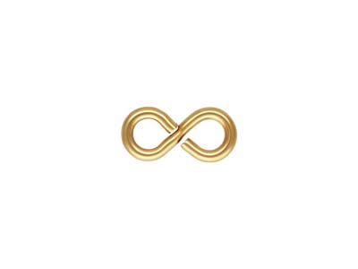 Confezione Da 5 Connettori A Forma Di 8 In Oro Pieno, 5 Pezzi,