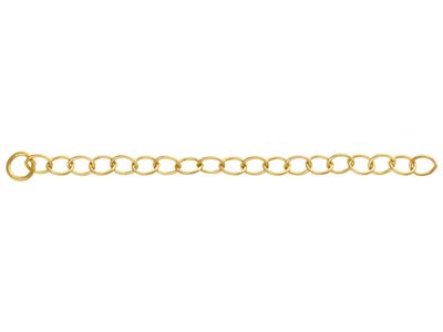 Catena Di Estensione, 50 Mm, Gold Filled